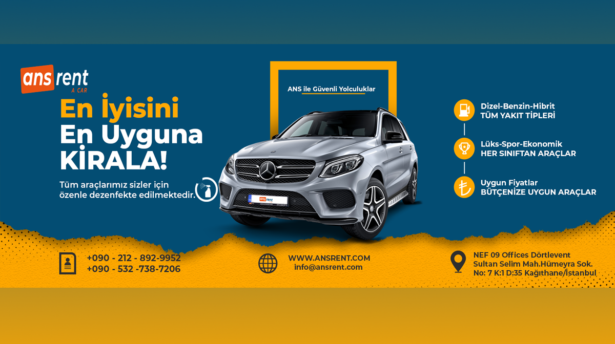 ANS Rent a Car Sosyal Medya Tasarımları